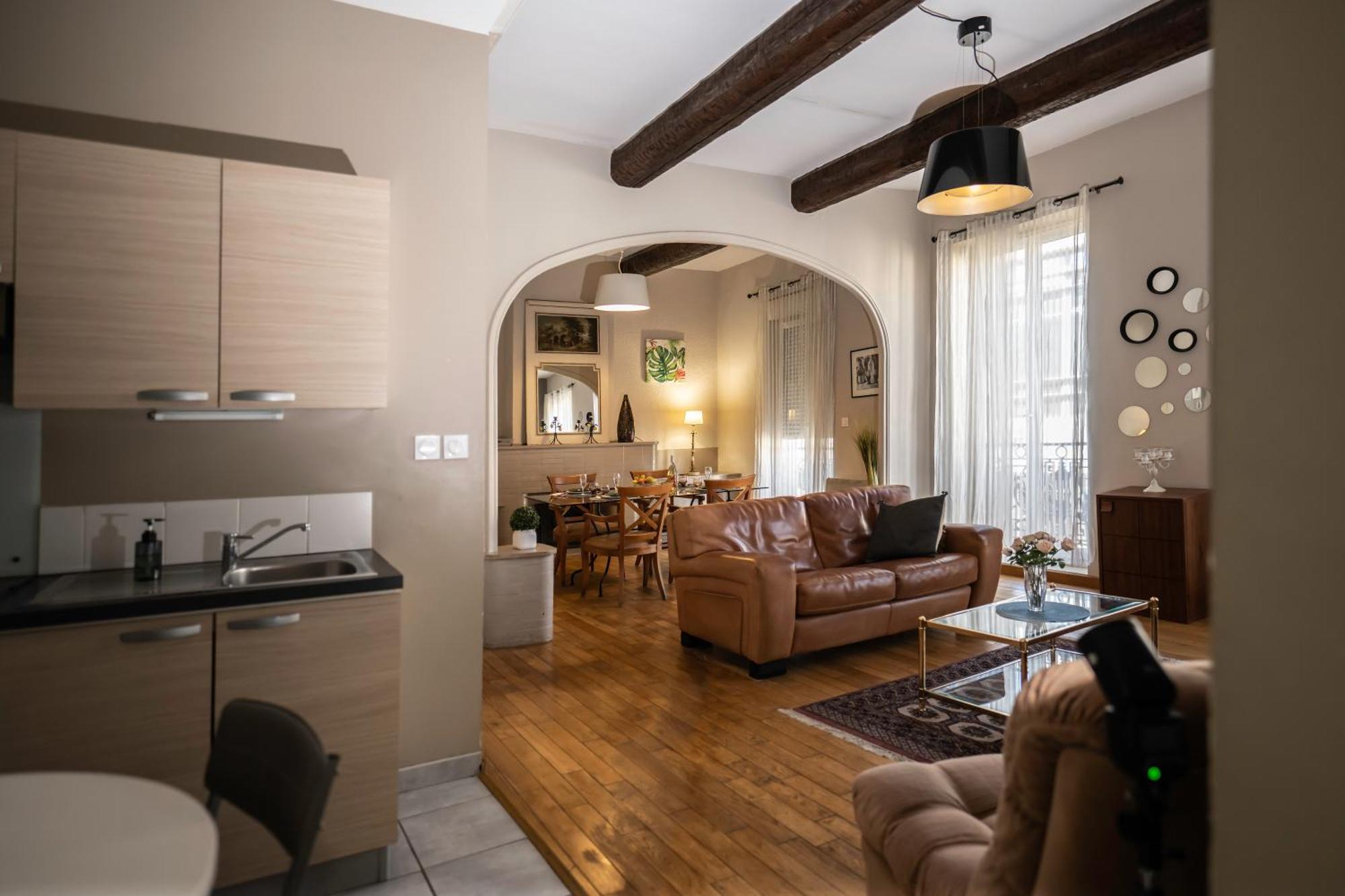 "Air D'Antan"-Meuble De Tourisme 3 Etoiles -Residence "Les Logis De Beziers"-Garage Optionnel-Coeur De Ville-Plages A 16Km ! Dış mekan fotoğraf